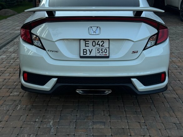 2017 Honda Civic X, белый - вид 4