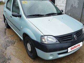 2008 Renault Logan I, зелёный, 450000 рублей, вид 3