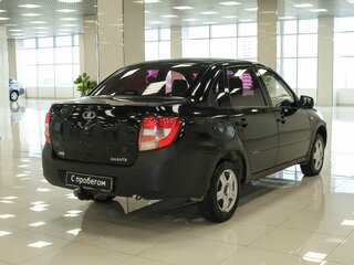2013 Lada (ВАЗ) Granta I, чёрный, 168000 рублей, вид 2