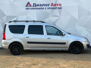 2013 Lada (ВАЗ) Largus I, серебристый, 570000 рублей, вид 4