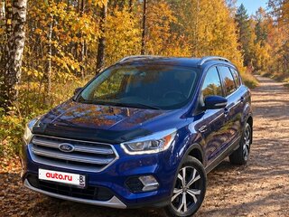 2016 Ford Kuga II Рестайлинг, синий, 1450000 рублей, вид 1