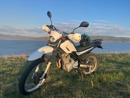 2010 Yamaha XT250 Serow, белый, 320000 рублей, вид 2