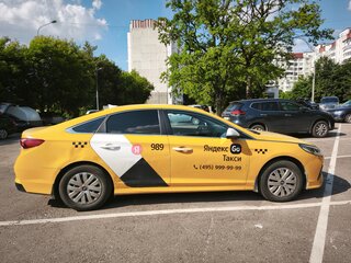 2019 Hyundai Sonata VII (LF) Рестайлинг, жёлтый, 780000 рублей, вид 4