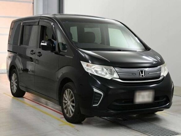 2016 Honda Stepwgn V, чёрный, 1090000 рублей