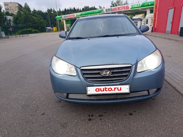2008 Hyundai Elantra IV (HD), серый