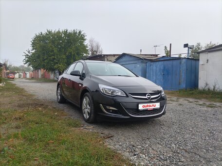 2013 Opel Astra J Рестайлинг, чёрный, 940000 рублей, вид 5