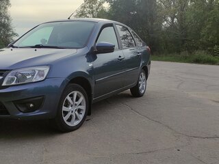 2014 Lada (ВАЗ) Granta I, синий, 448000 рублей, вид 1