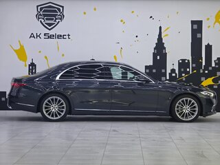 2021 Mercedes-Benz S-Класс 350 d Long 4MATIC VII (W223), синий, 7748000 рублей, вид 4