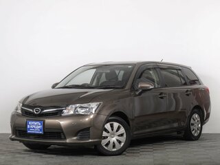 2015 Toyota Corolla Fielder XI (E160, E170, E180), коричневый, 1299000 рублей, вид 2
