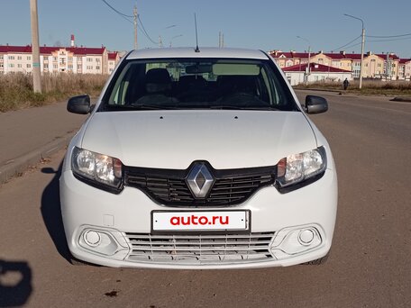 2017 Renault Logan II, белый, 310000 рублей, вид 1