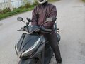 2025 Honda Click, чёрный, 110000 рублей