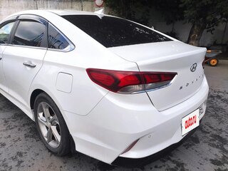 2019 Hyundai Sonata VII (LF) Рестайлинг, белый, 1100000 рублей, вид 3