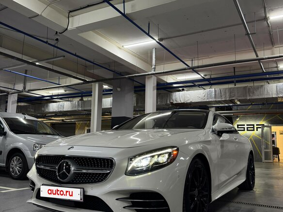 2018 Mercedes-Benz S-Класс 560 4MATIC VI (W222, C217) Рестайлинг, чёрный, 7100000 рублей - вид 2