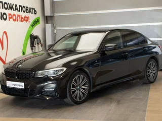 2020 BMW 3 серии 320d xDrive VII (G2x), чёрный, 3650000 рублей, вид 1