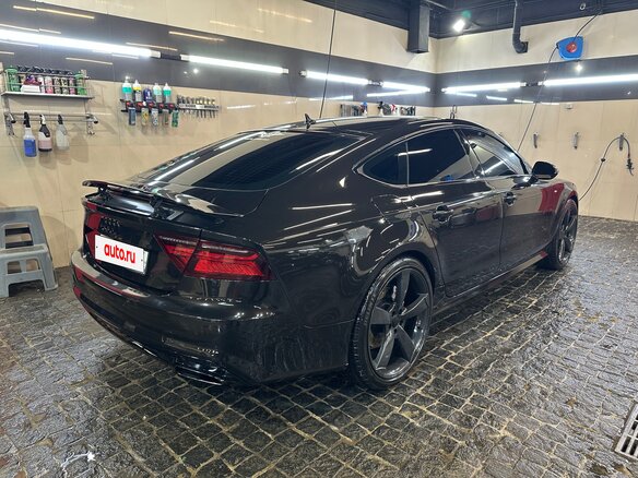2014 Audi A7 I (4G) Рестайлинг, чёрный, 3000000 рублей - вид 5