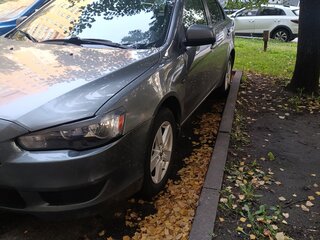 2008 Mitsubishi Lancer X, серый, 385000 рублей, вид 2