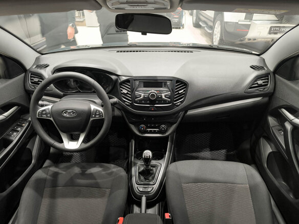 2022 Lada (ВАЗ) Vesta SW I, серый, 1080000 рублей - вид 13