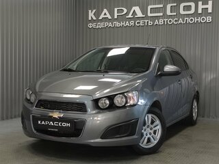 2014 Chevrolet Aveo II, серый, 599000 рублей, вид 1