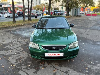2007 Hyundai Accent ТагАЗ II, зелёный, 360000 рублей, вид 1