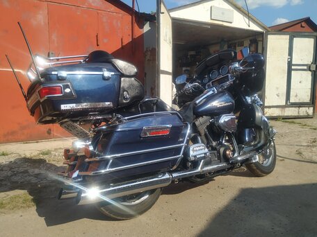 2000 Harley-Davidson Electra Glide, синий, 650000 рублей, вид 3