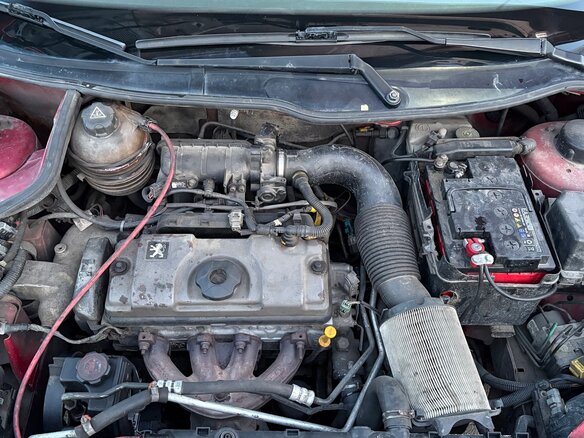 2004 Peugeot 206, красный, 180000 рублей - вид 9