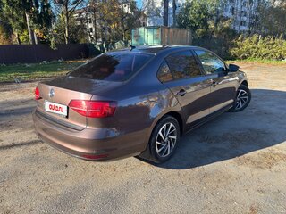 2018 Volkswagen Jetta VI Рестайлинг, коричневый, 1190000 рублей, вид 3