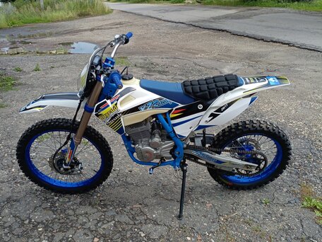 2020 Motoland Enduro 250, голубой, 90000 рублей, вид 4