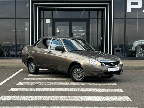 2017 Lada (ВАЗ) Priora I Рестайлинг, серый, 497000 рублей - вид 2