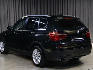 2013 BMW X3 28i xDrive II (F25), чёрный, 1449000 рублей, вид 4