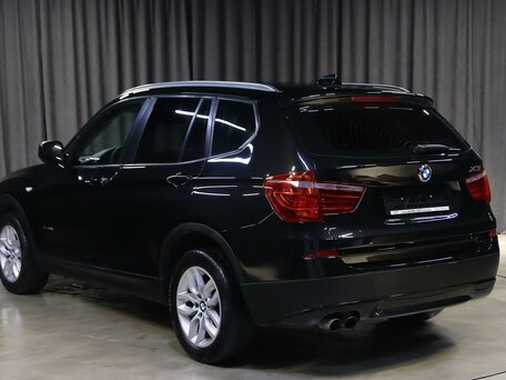 2013 BMW X3 28i xDrive II (F25), чёрный, 1449000 рублей, вид 4