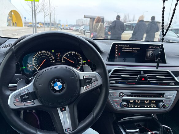2018 BMW 7 серии 730i VI (G11/G12), белый - вид 4