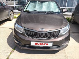 2017 Kia Rio III Рестайлинг, коричневый, 1150000 рублей, вид 1