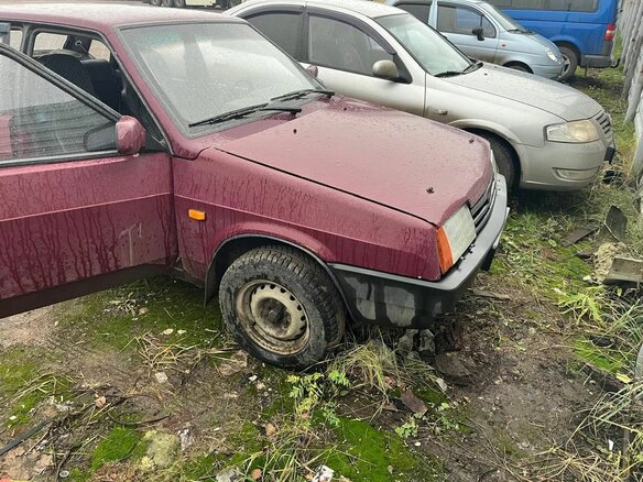 1996 Lada (ВАЗ) 21099, красный, 87000 рублей
