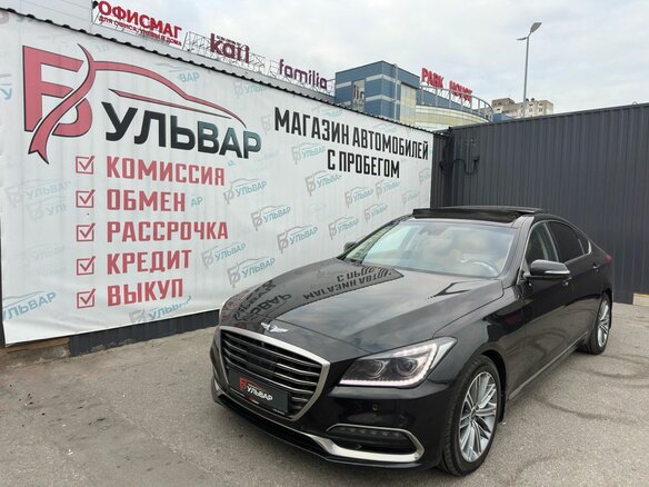 2019 Genesis G80 I, чёрный - вид 6
