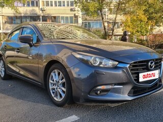2018 Mazda 3 III (BM) Рестайлинг, серый, 1370000 рублей, вид 4