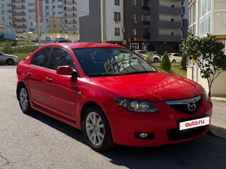 2007 Mazda 3 I (BK) Рестайлинг, красный, 590000 рублей, вид 2