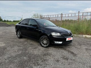 2014 Skoda Rapid I, чёрный, 870000 рублей, вид 3