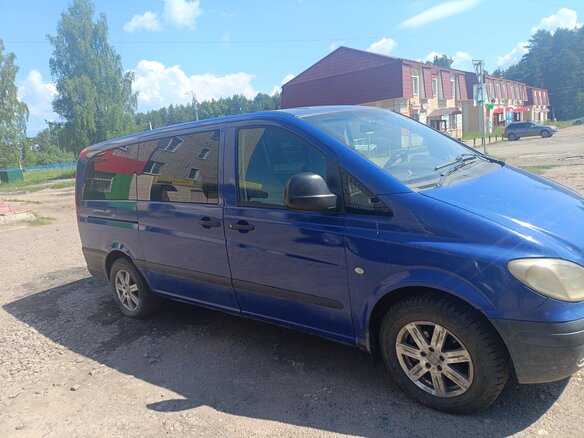 2005 Mercedes-Benz Vito II (W639), синий, 640000 рублей - вид 1