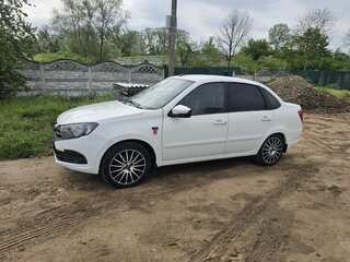 2020 Lada (ВАЗ) Granta I Рестайлинг, белый, 550000 рублей, вид 3