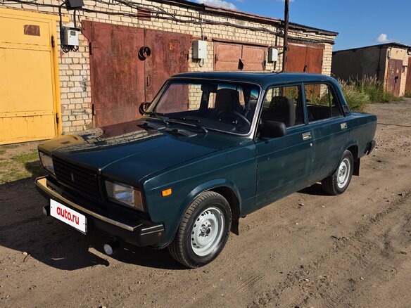 2008 Lada (ВАЗ) 2107, зелёный - вид 8
