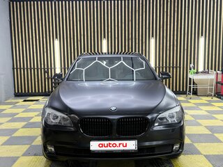 2011 BMW 7 серии Long 730Ld V (F01/F02/F04), чёрный, 1800000 рублей, вид 2