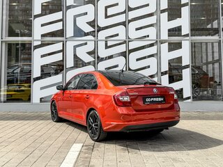 2018 Skoda Rapid I Рестайлинг, оранжевый, 1378000 рублей, вид 2