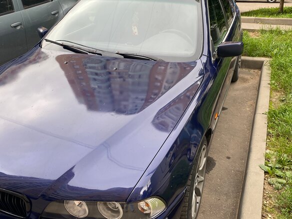1997 BMW 5 серии 523i IV (E39), синий - вид 2