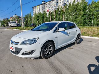 2012 Opel Astra J Рестайлинг, белый, 635000 рублей, вид 2