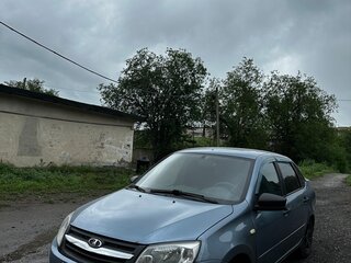 2016 Lada (ВАЗ) Granta I, голубой, 350000 рублей, вид 3