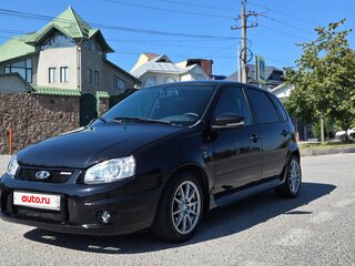 2010 Lada (ВАЗ) Kalina Sport I, чёрный, 380000 рублей, вид 1