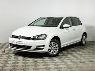 2013 Volkswagen Golf VII, белый, 849585 рублей, вид 1
