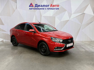 2017 Lada (ВАЗ) Vesta I, красный, 660000 рублей, вид 3