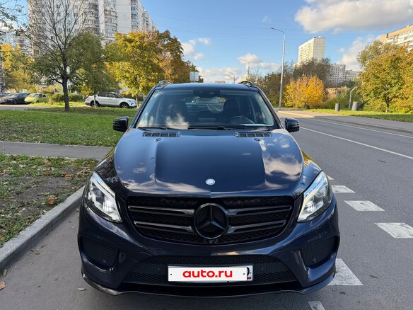 2015 Mercedes-Benz GLE 400 I (W166), чёрный - вид 4