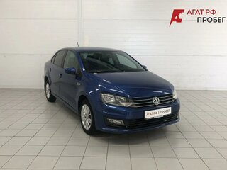 2020 Volkswagen Polo V Рестайлинг, синий, 1320000 рублей, вид 3
